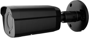 Outdoor Black Cylindrical Loudspeaker PNG image