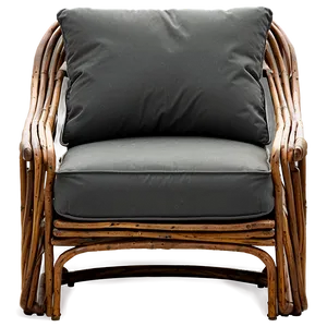 Outdoor Garden Armchair PNG Skl