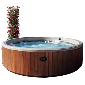 Outdoor Hot Tub Scenery Png Qwk PNG image