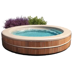 Outdoor Hot Tub Scenery Png Vdh PNG image