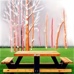 Outdoor Picnic Table Png 47 PNG image