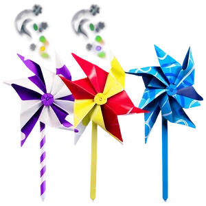 Outdoor Pinwheel Decoration Png Arv5 PNG image