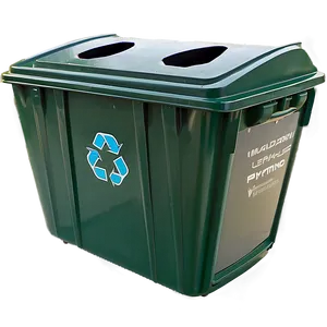 Outdoor Recycling Bin Png 06212024 PNG image