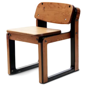 Outdoor School Chair PNG 06212024