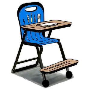 Outdoor School Chair PNG Urq77 PNG