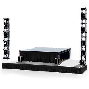 Outdoor Stage Setup Png 85 PNG image