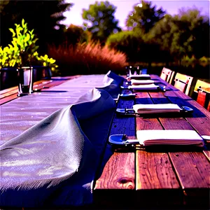 Outdoor Table Cover PNG 76