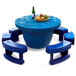 Outdoor Table With Cooler PNG Hrs PNG
