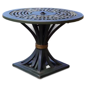 Outdoor Table With Umbrella Hole Png Kri PNG image