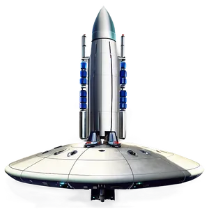 Outer Space Ship Png 06212024 PNG image