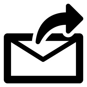 Outgoing Email Icon PNG image