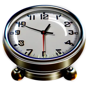 Outline Clock Clipart PNG 06262024 PNG