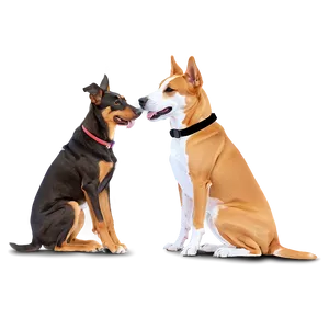 Outline Of Dogs PNG Dun73