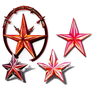 Outline Red Star PNG 65 PNG