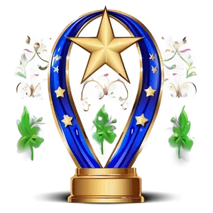 Outstanding Performance Trophy Png 43 PNG image