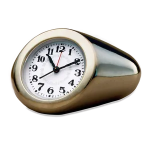 Oval Alarm Clock PNG 05252024 PNG