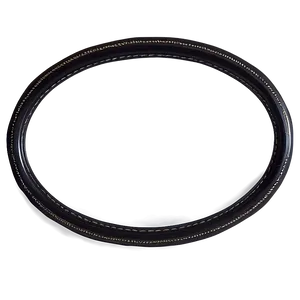 Oval Black Frame Png 05252024 PNG image