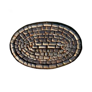 Oval Cobblestone Path PNG Ush77 PNG