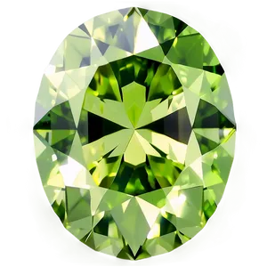 Oval Cut Peridot PNG Wyd97 PNG