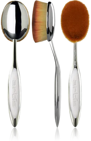 Oval Makeup Brushes Set