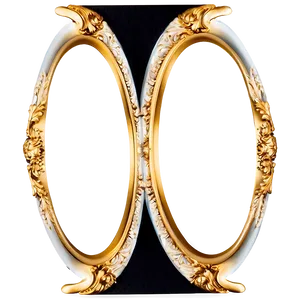 Oval Picture Frame PNG 75