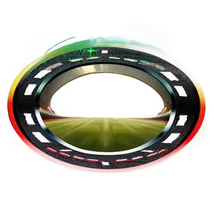 Oval Racing Track PNG 05252024