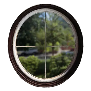 Oval Window View PNG Eho