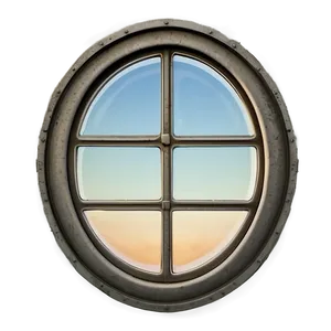Oval Window View PNG Ugw38