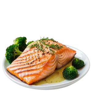 Oven Roasted Salmon Png 95 PNG image