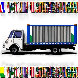 Overnight Shipping Truck PNG Rsa PNG