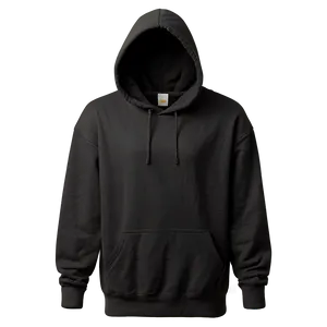 Oversized Black Hoodie Png 19 PNG image