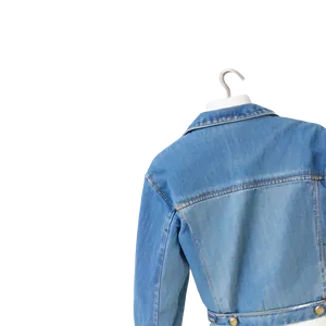 Oversized Denim Jacket Png Uao44 PNG image