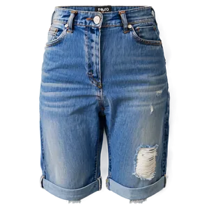 Oversized Denim Jorts PNG Fpu16 PNG