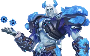 Overwatch_ Ice_ Character_ Render PNG image