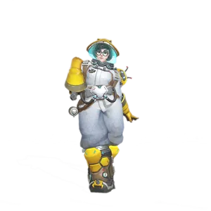 Overwatch Mei Character Render PNG image