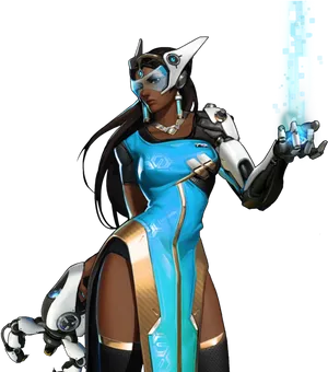 Overwatch Symmetra Hard Light Constructor PNG