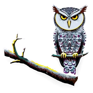 Owl Bird Night PNG 05032024
