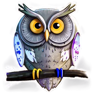 Owl Bird Night PNG 2