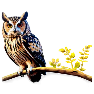 Owl In Night Sky Png 32 PNG image