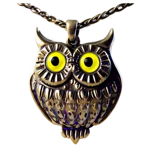 Owl Pendant Png 06282024 PNG image