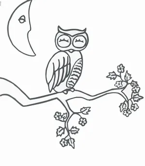 Owlon Branch Line Art PNG image