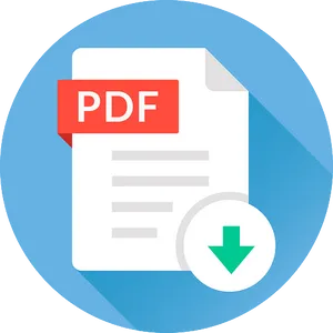 P D F Download Icon PNG image