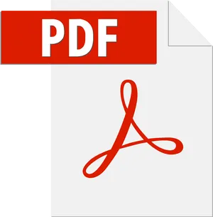 P D F Icon Graphic PNG image