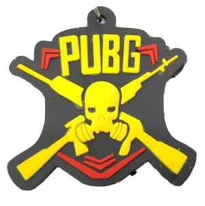 P U B G Logo Keychain PNG image