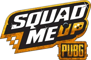 P U B G Squad Me Up Logo PNG image