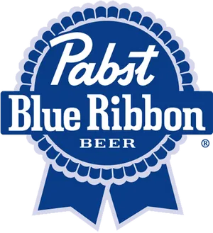 Pabst Blue Ribbon Beer Logo PNG image