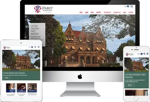Pabst Mansion Responsive Website Design