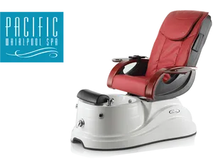 Pacific Whirlpool Spa Pedicure Chair PNG image