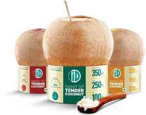 Packaged Tender Coconut Water PNG image