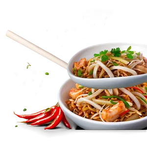 Pad Thai With Bean Sprouts Png 58 PNG image